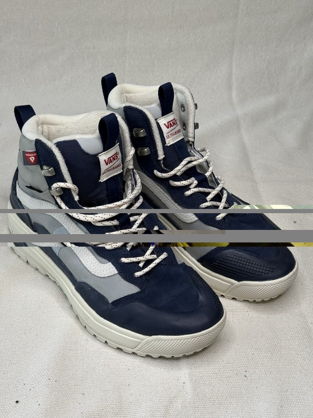 VANS UltraRange Exo Hi MTE-1 Shoes Dress Blues Mens Size 7.5 Women’s 9